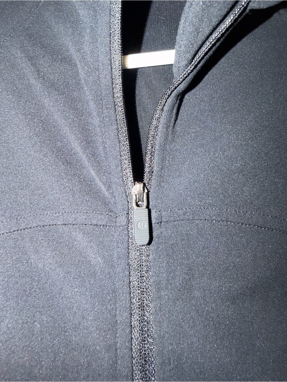 lululemon athletica Define Cropped Black Fitted Zip-Up Jacket Nulu - Picture 5 of 16